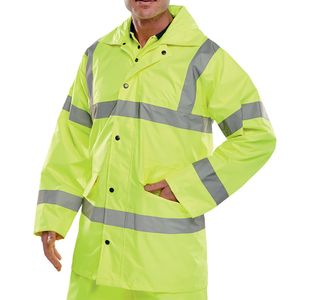 Hi Vis En471 Jacket Saturn Ylw M