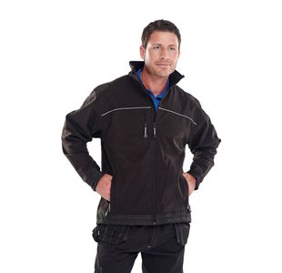 Beeswift Shell Jkt Tt Black/Gry Xs