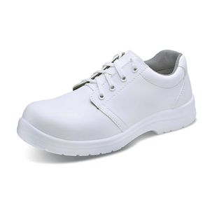 Micro Fibre S2 Shoe 1Pr Wht 6.5