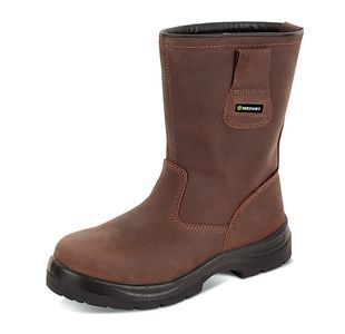 Click S3 Rigger Boots 1Pr Brown 6.5