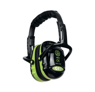 Qed27 Ear Defenders Snr 27 Green