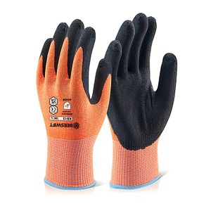 Microfoam Nitrile Gloves Cut L3 2Xl