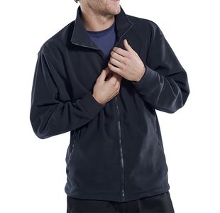 Beeswift Fleece Jacket Navy Blue Xs