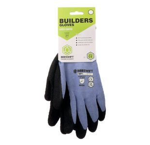 Beeswift Builders Latex Glove 1Pr Xl
