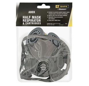 Beeswift Half Mask Respir/Abek Cart