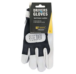 Beeswift Drivers Gloves 1Pr Blk L