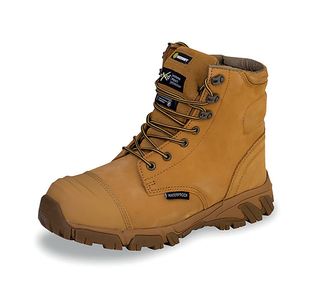 Click Wpf Safety Boots 1Pr Tan 9