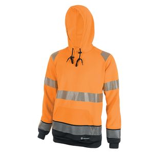 Hi Vis Sweatshirt Orange/Black M