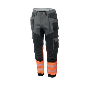 Hi Vis 2Tone Trousers Org/Black 32S