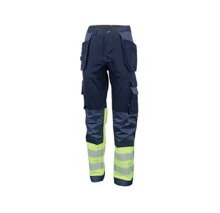 Hi Vis 2Tone Trousers Sylw/Nblu 32S
