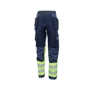 Hi Vis 2Tone Trousers Sylw/Nblu 40T