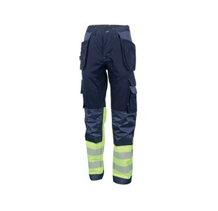Hi Vis 2Tone Trousers Sylw/Nblu 42R