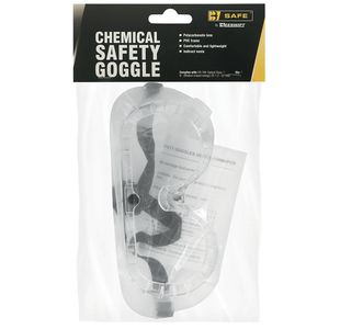 B-Brand Chemical Saf Goggles Clear
