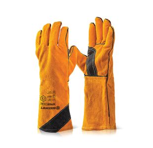 Prem Welders Gauntlet 16In Gold Pk10