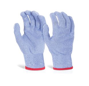 Cut Res Food Safe Gloves 1Pr Blue S
