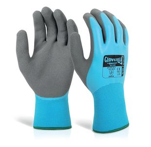 Latexf/C Waterproof Gloves L Pk10