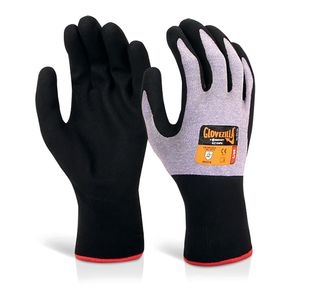 Nitrile Foam Nyl Gloves S Pk10