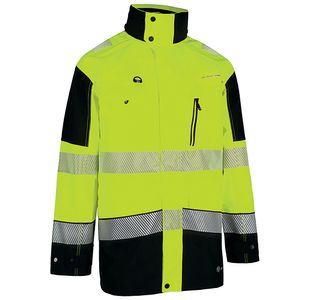 Deltic Hivis Jacket Syellow/Nblu 2Xl