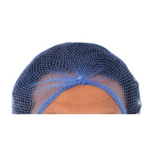 Metal Detectable Hairnet Blue Pk100