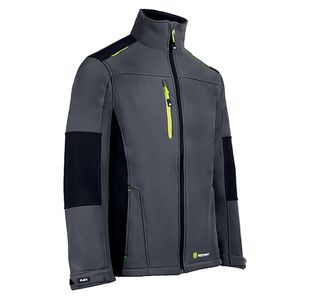 Flexsoftshell Jacket Grey/Black 5Xl