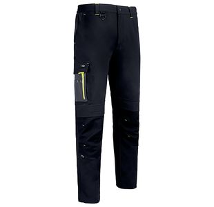 Flexworkwear Trousers Blk/Grey 28S