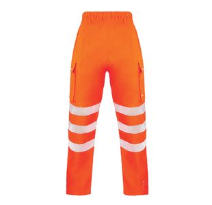 Deltic Hi Vis Overtrouser Orange M