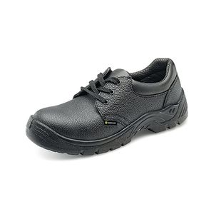 Safety Shoe 1Pr S1 Steel Toe Blk 6.5