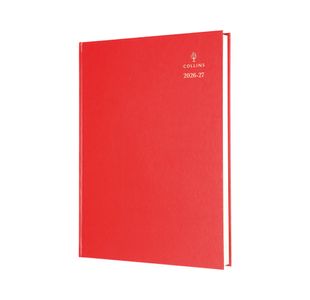 Collins Acdm Diary Dpp A4 Red 26-27