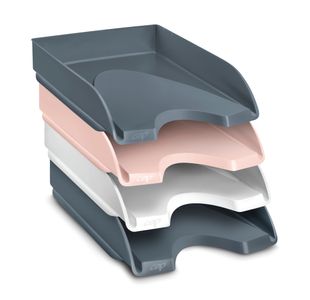 Cep Mineral Letter Tray Assorted Pk4