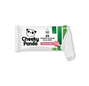 Cheeky Panda Face Wipes X25 Rose Pk6