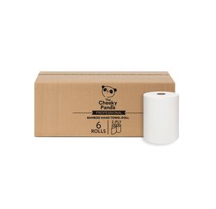 Bamboo 2Ply Hand Towel Roll 200M Pk6