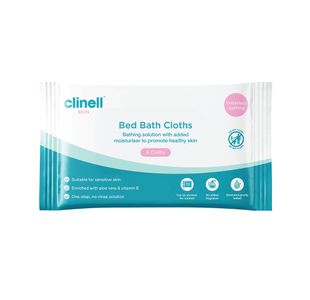Clinell Bed Bath Wipe X8 Pk24