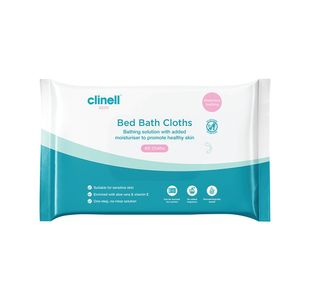 Clinell Bed Bath Wipes Pack Of 60