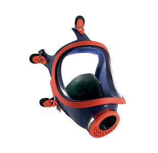 731-S Silicone Fface Respirator Blue