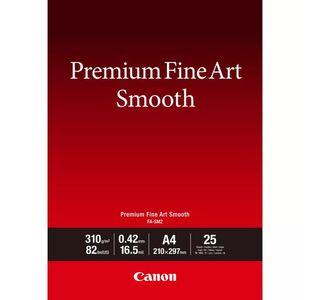 Canon Prem Fine Art Ppr Smoo A4 Pk25