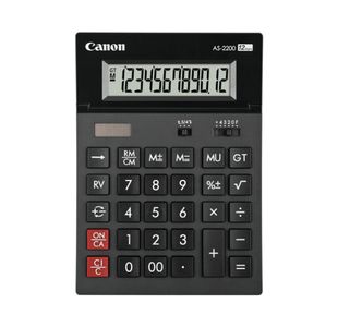Canon As-2200 12 Digit Desktop Calc