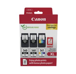 Canon Pg-560Xlx2/Cl-561Xl Ink Cart