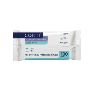 Conti Dry Wipes Sup Soft L X100 Pk16