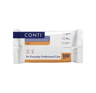 Conti Dry Wipes Lite Large X100 Pk32