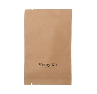 Vanity Kit Kraft Paper Sachet Pk500