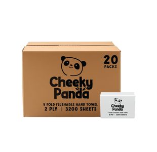2-Ply V-Fold Hand Towel White Pk20