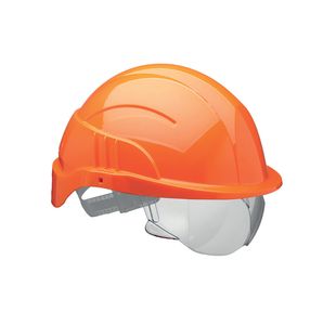 Vision Plus Saf Helmet + Visor Org