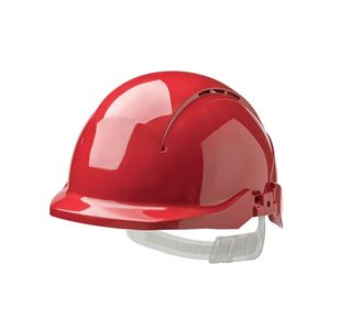 Concept R/P Vented Saf Helmet Red