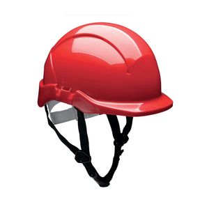 Concept Linesman Safety Helmet Red