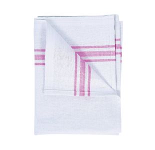 Cotton Tea Towel 450X740Mm Wht Pk10
