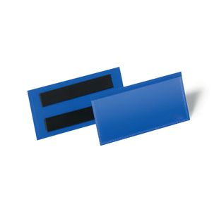 Magn Doc Pocket 100X38Mm Blue Pk50
