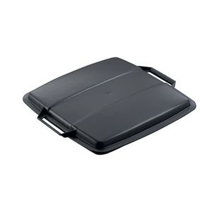 Lid Durabin Eco Square Bin 90Ltr Blk