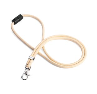 Durable Fabric Lanyard Beige Pk10