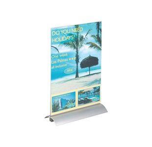 Durable Alm Stand Sign Holder A4