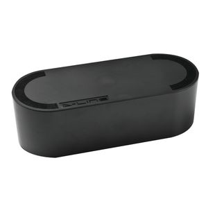 D-Line Black Large Cable Tidy Unit